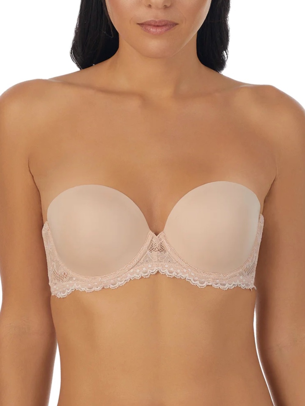On Gossamer Beautifully Basic Strapless Bra